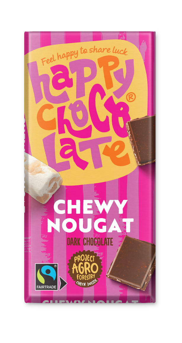 Chewy Nougat - Dark Chocolate